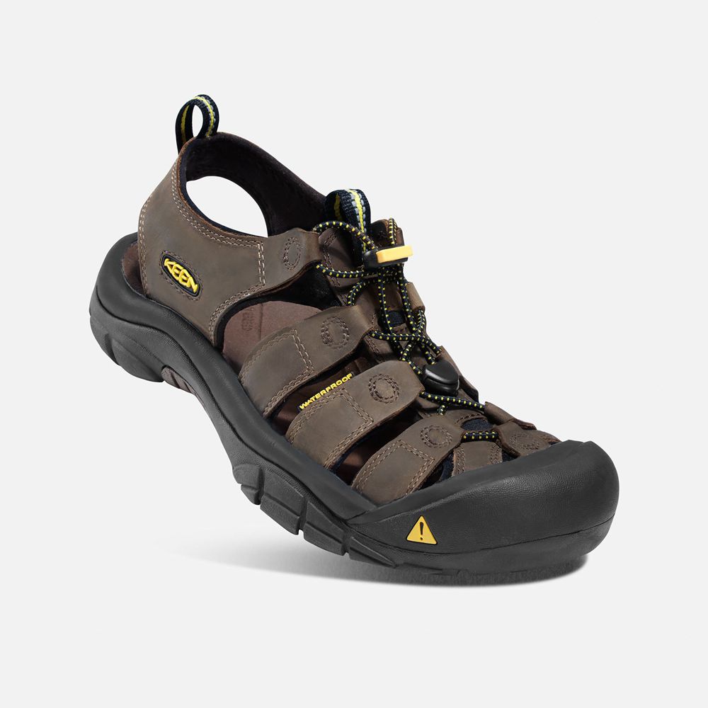 Keen Vandringssandaler Herr Bruna/Svarta - Newport - 863975COH